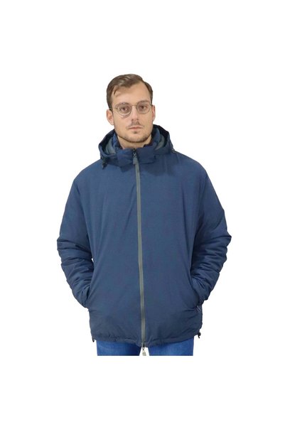 ADIMARI Αναστρέψιμο Μπουφάν Μπλε - Μαύρο 22WDAC00409 ROBERTO 4XL,5XL Μπλε (Μπ...