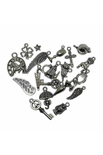 ACHHOBBY Medalion de argint Stea Mică 6 mm
