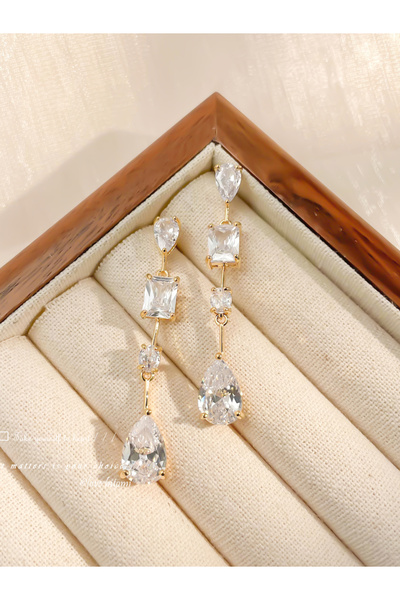 Take Two By Styli Dangle Earrings