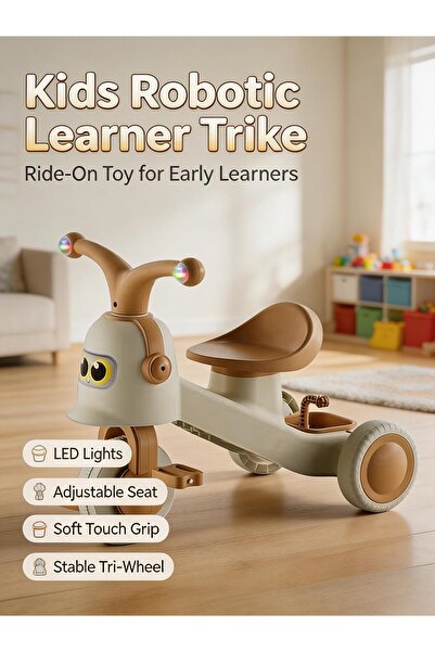 Generic Kids' tricycle Kids' pedal bike Ride-on toy for children Anti-tip ped...