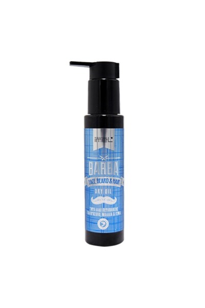 BARBA Ξηρό Έλαιο για Πρόσωπο, Γένια και Μαλλιά 100ml