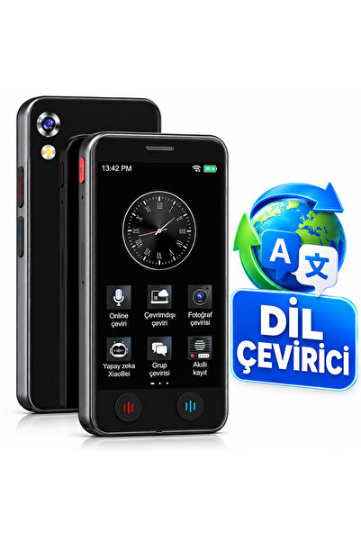 BRAVİON Akıllı Dil Çevirici – 139 Dil, 17 Dil Çevrimdışı, Ses ve Fotoğraf Çeviri