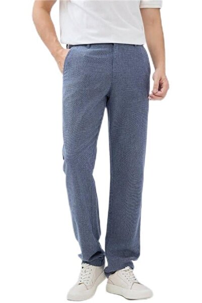 Giordano Men's Low Rise Slim Tapered Pants Blue 32