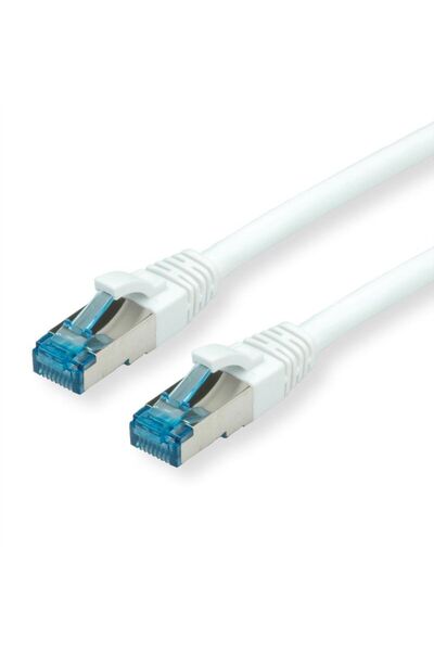 OEM SFTP 10m Cat6a Λευκό LSOH χωρίς σκαλοπάτια