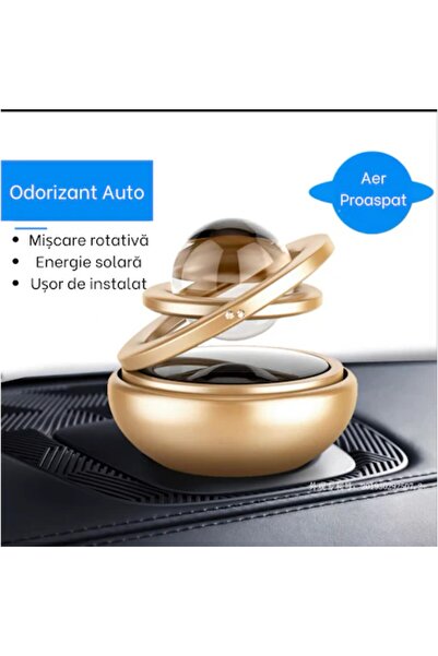 OEM Odorizant auto aromaterapie, rotatie solara, difuzor esential, montaj bor...
