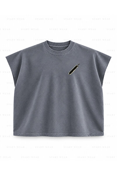 SVART WEAR Berserk Guts Casca Puck Comrade Manga Panel T-shirt bez rukava sa ...