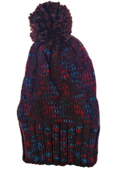 Gef Unisex πλεκτό σκουφάκι 43510 - Καφέ