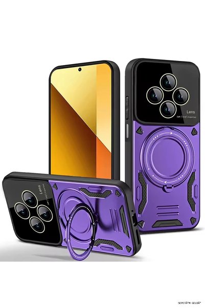 New Face Spt-Gld Newface Redmi 14C Case with Joy Lens Stand Cover (130226) - ...