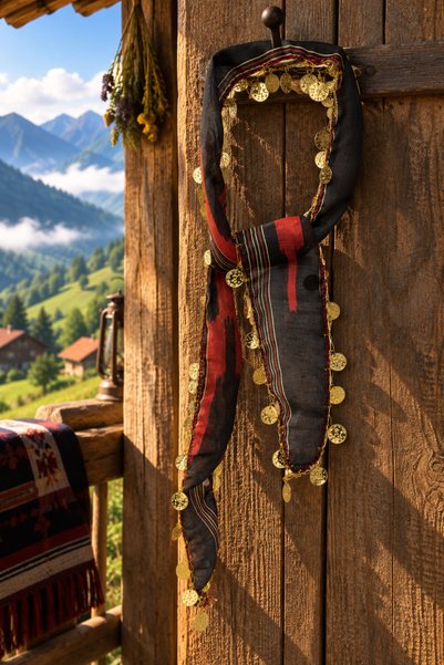 Karadeniz Yöresel Keşan - Şal - Bandana