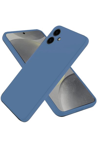 New Face Spt-Gld Newface Galaxy A06 Case First Silicone (130856) - Blue