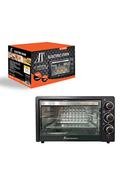 AT Performance Cuptor electric multifuncțional AT-025T, 25L, 1500W, Temporiza...