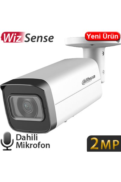 DAHUA (IPC-HFW2241T-AS) 2MP 3.6MM STARLITE IR IP67 IK10 POE METAL SD BULLET SESLİ IP KAM.80MT