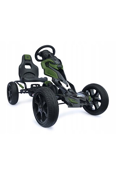 Joy4kids Kart cu pedale 1504 scout KHAKI