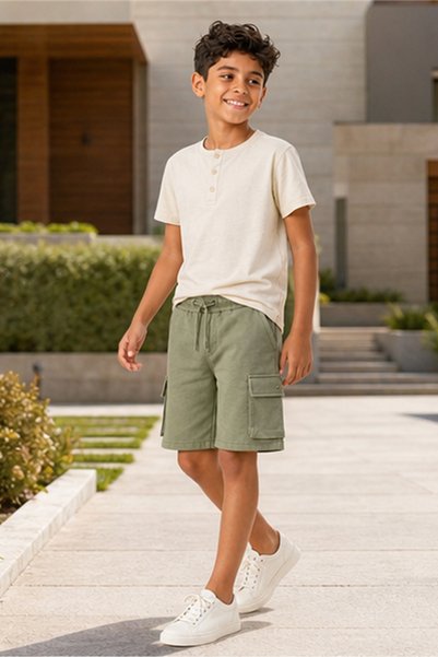 MARCO DONATELI Boys Bermuda