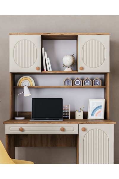 miracool Milen Çalışma Masası / Ergonomik Tasarım / Tamamen MDF