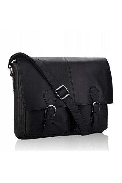 Betlewski TBS-318 DDDM BLACK CAMBRIDGE Geantă bărbătească +CERTIFICAT