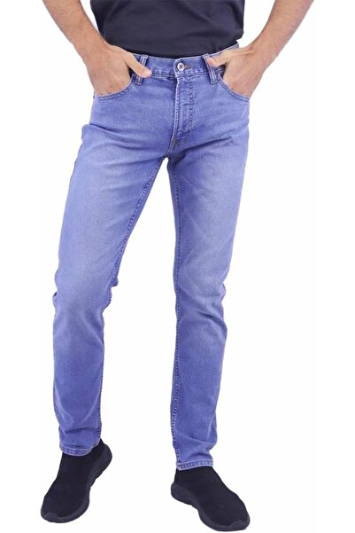 Giordano Men's Low Rise Skinny Jeans - Blue