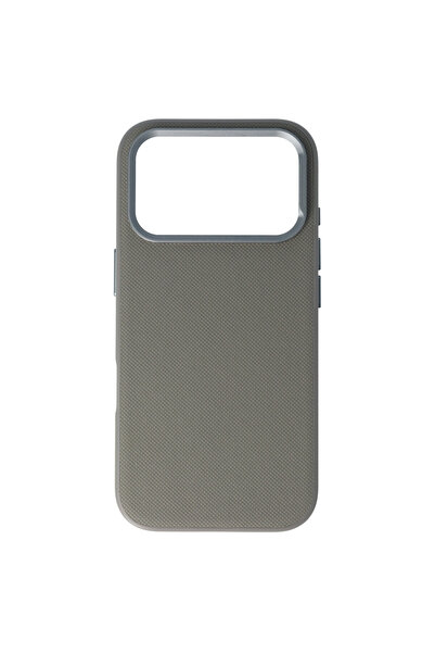 SEP Husă TPU Piele Vegană Apple iPhone 18 Pro Gri