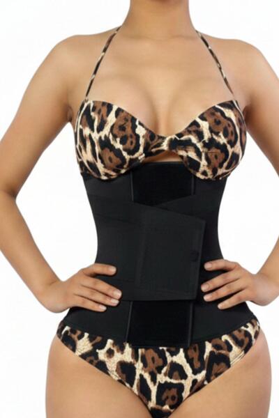 modi Black lace corset for women ak4222