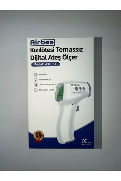 Kızılötesi Temassız Dijital Ateş Ölçer