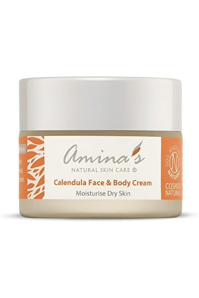 Amina's Natural Skincare Gentle Healing Calendula Cream - Organic Face Moistu...