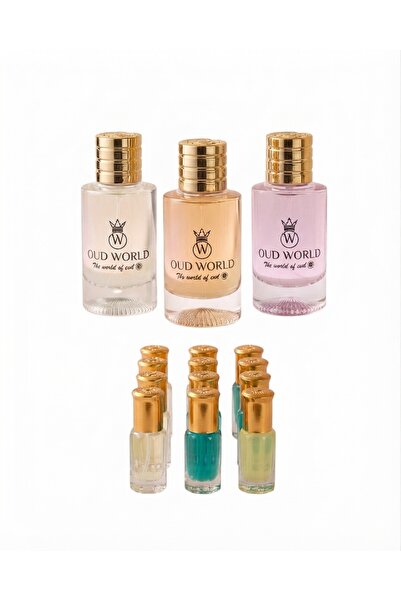 OUD WORLD Combo Set 38, Sandal Wood, Strawberry Kiss and Blue Moon Ginger, 3 ...