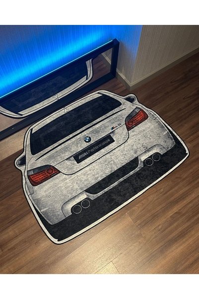 BMW M5 E60 Arka Stop - Lazer Kesim Spor Halı
