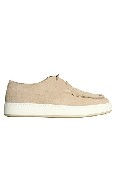 Platin Mink Suede Men's Casual Shoes