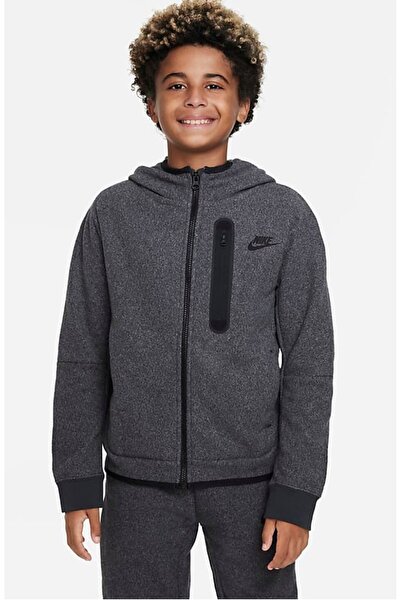 Nike Sportswear Tech Fleece Winterized Full-Zip Hoodie polar Çocuk Sweatshirt