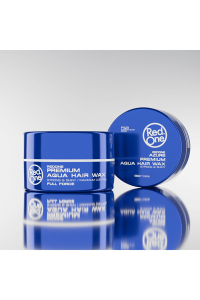 Red One Redone Azure Blue Premium Aqua Hair Wax 100 ML - Bakımlı Görünüm & Uz...
