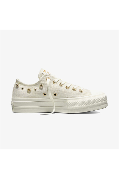Converse Chuck Taylor All Star Lift Kadın Krem Sneaker