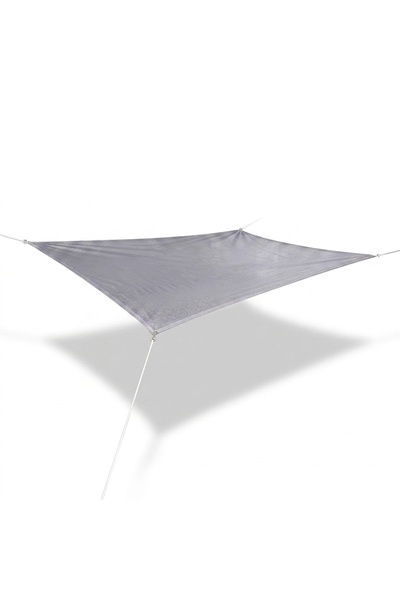 OtherMax Vela Umbrar Gradină Protecție UV Respirabilă Gri 2x3 m — copertină t...