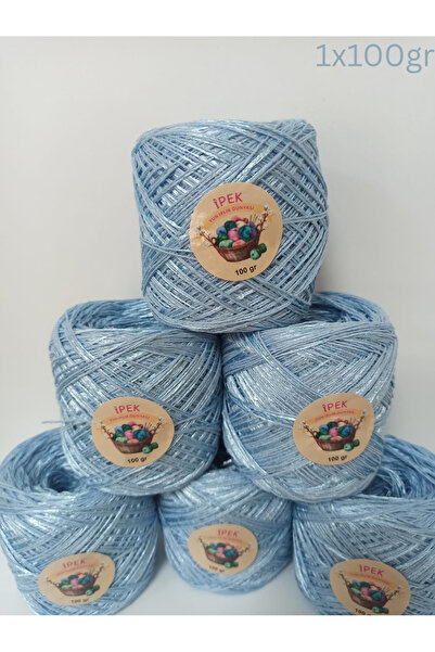 İPEK YÜN İPLİK DÜNYASI Βαμβακερό νήμα πλεξίματος Koton (Baby Blue, Φλος Μπλε ...