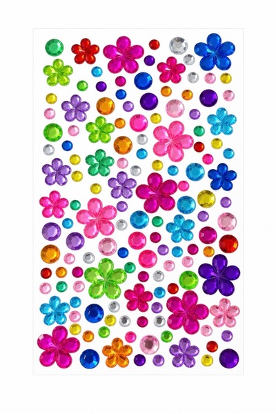 Lavian Accessories Kylie Taş Sticker Gems Stone Bedazzle Renkli Yüz ve Vücut Taşı Sticker
