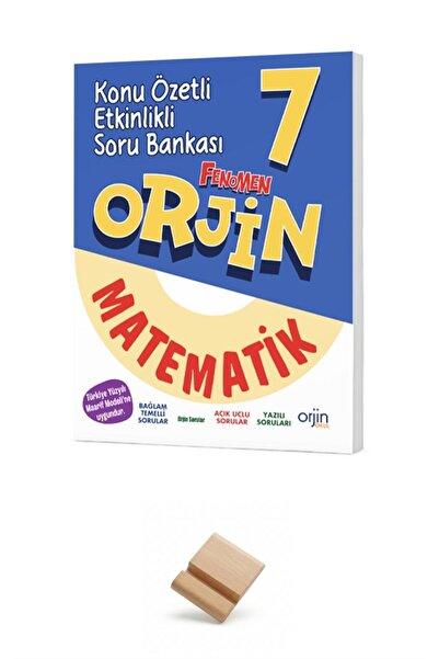Fenomen Yayıncılık Orjin 7. Sınıf Maarif Matematik Konu Özetli Etkinlikli Sor...