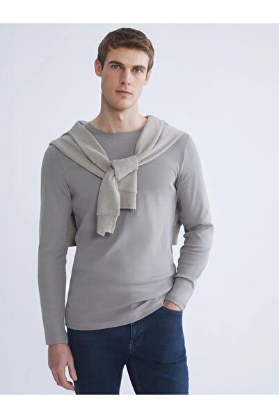 LC Waikiki Crew Neck Basic Long Sleeve Men's T-Shirt (W5)