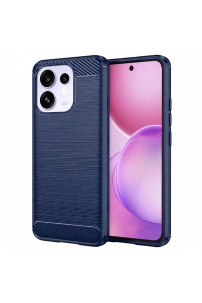Techsuit Husa pentru Oppo Reno16 / Reno16 Pro, Techsuit, Carbon, Albastra