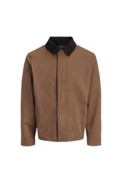 Jack & Jones Wolf Worker Erkek Kahverengi Ceket (12299081-CCA)