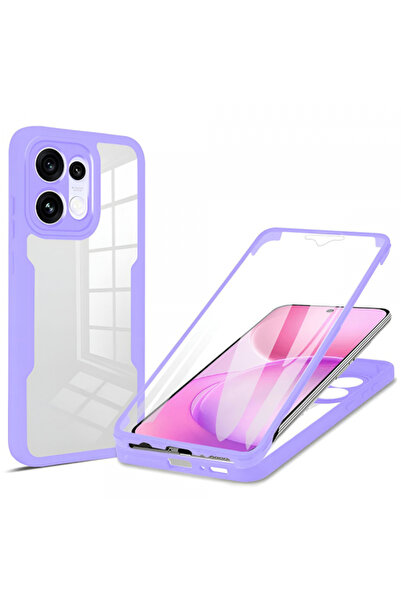 Techsuit Θήκη για Oppo Reno16 F / Reno16 Fs, Techsuit, Colorverse 360, Μωβ