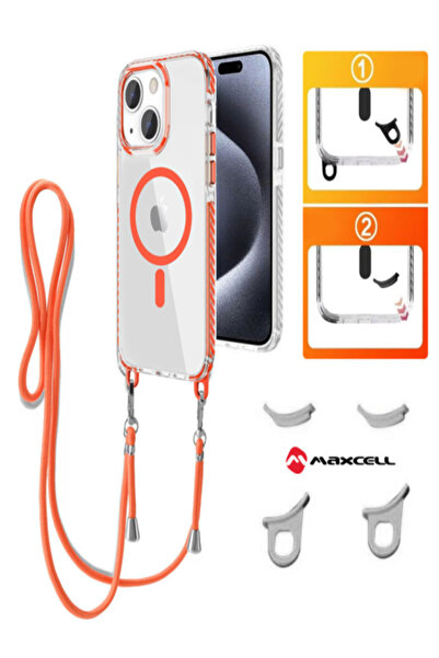 AUDIOX Husa MagFrame » iPhone 17, AntiDrop 2in1, Snur Detasabil, CLEAR /