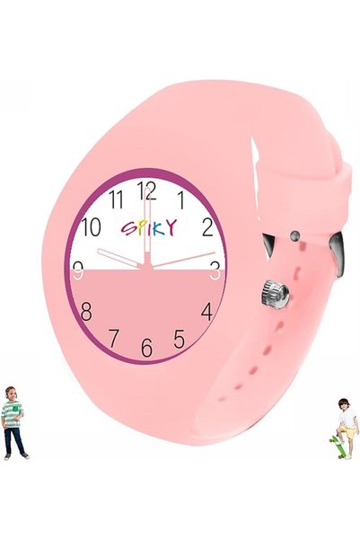 Spiky Round Analog Kids Watch Printed Silicon Strap Water Resistant, Lightwei...