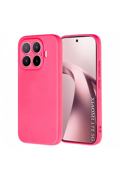 Techsuit Husa pentru Xiaomi 17t, Techsuit, Softflex, Roz Inchis