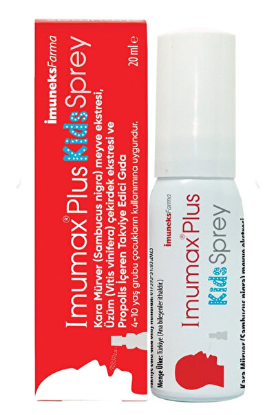 Imuneks IMUMAX PLUS KIDS BOĞAZ SPREYİ 4 adet