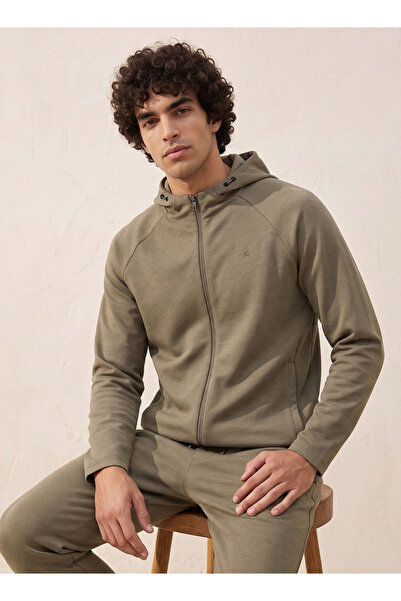 Adot Zip Closure Hooded Jacket