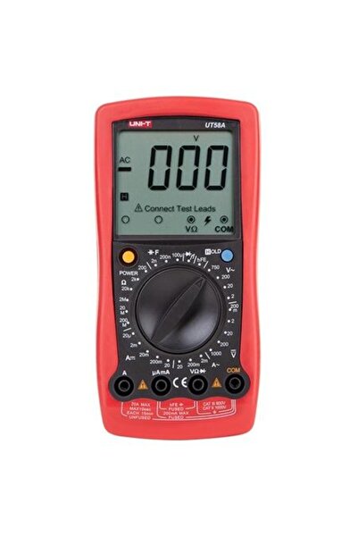 Uni Multimetru digital T UT58A, Test de continuitate, Oprire automată
