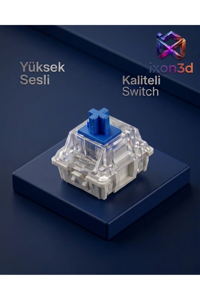 Blue Switch 10 ADET yüksek sesli mekanik switch
