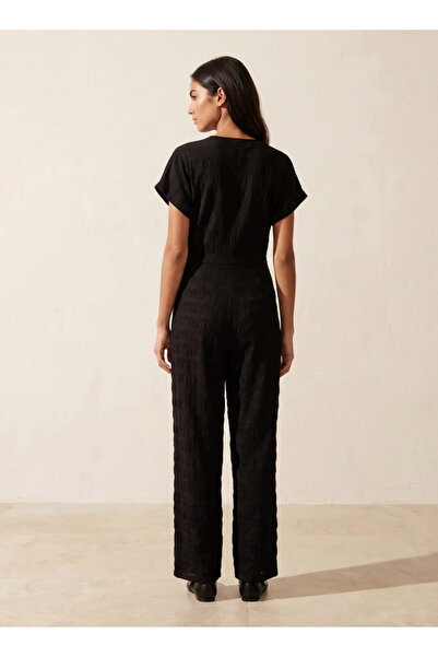 FAV WRAP KNIT JUMPSUIT