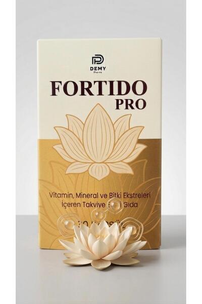 Demy Pharma FORTİDO PRO 30 KAPSÜL - Vitamin, Mineral ve Bitki Ekstreleri İçeren Takviye Edici Gıda