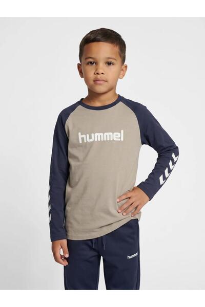 hummel HMLJR LOGO T-SHIRT L/S ERKEK ÇOCUK UZUN KOL T-SHIRT