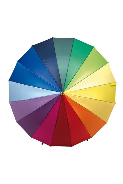 odjas Umbrelă de golf 131 cm, 16 segmente, multicoloră 55T6
